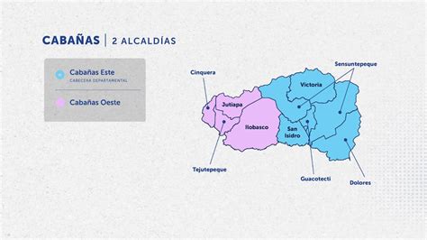 El Salvador térképe Cabañas megyével és a Santa Cruz-i mészárlás hozzávetőleges helyszínével
