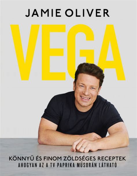 Jamie Oliver Vega szakácskönyv és friss zöldségek