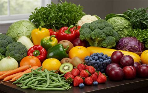 Különböző gyümölcsök és növényi alapú összetevők