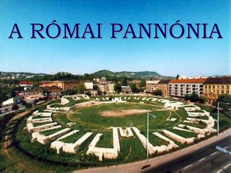 Pannónia térképe a római korban