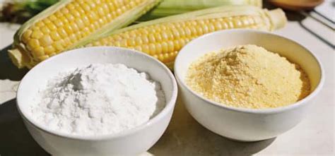 Kukoricaliszt és kukoricakeményítő (Cornflour and Cornstarch)