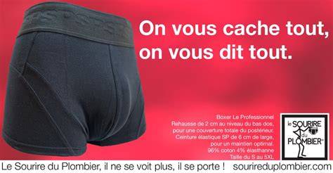 Le Sourire du Plombier boxer rövidnadrág termékfotó