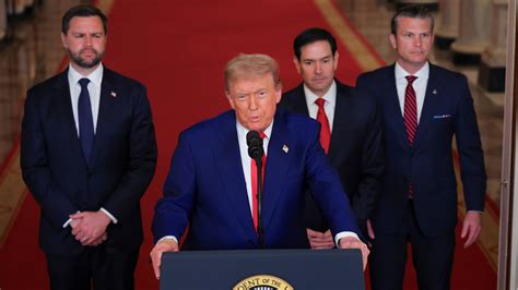 Donald Trump speech on Iran
