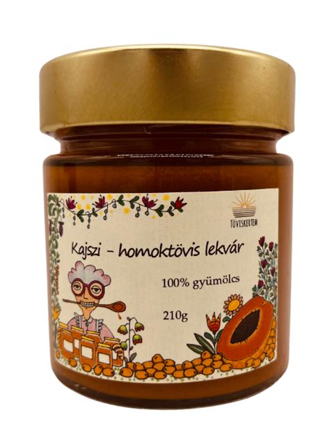 Homoktövis lekvár készítése