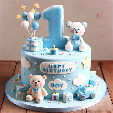 Birthday cake for a one-year-old
