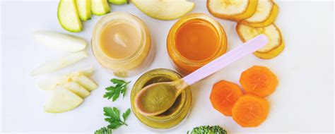 Healthy ingredients for baby food