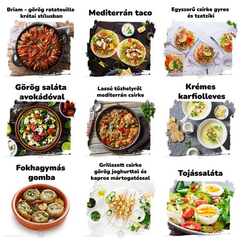 Mediterrán konyha hangulatképe
