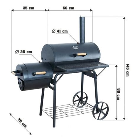 A G21 BBQ Ring grillsütő dimenziói és felépítése