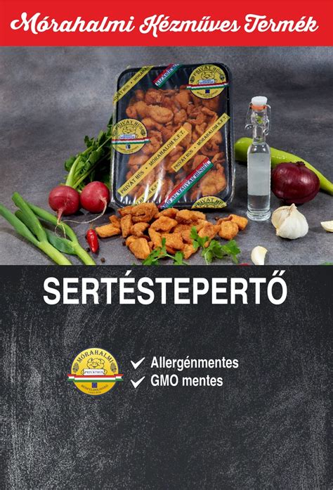 Tepertő és különböző sült termékek