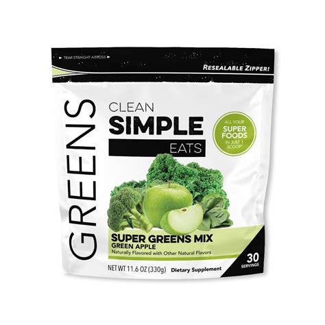 fresh greens, apple, and orange