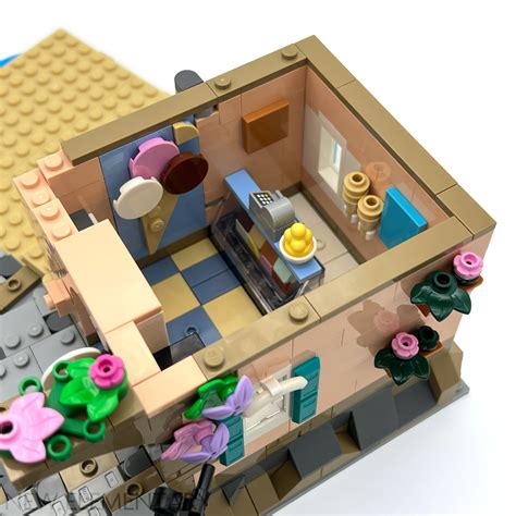 LEGO Ideas Gelateria modell részletes képe