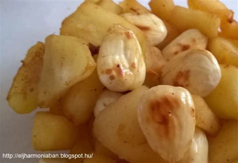 Sóskaramell és pirított alma