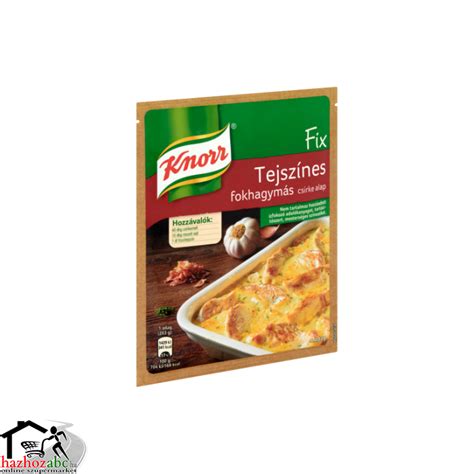 Knorr alap csomagolás