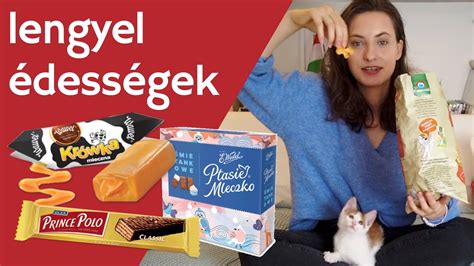 Lengyel édességek válogatása
