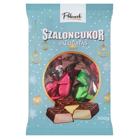 Award-winning szaloncukor selection