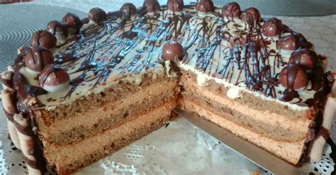 Karamellás mogyorós torta