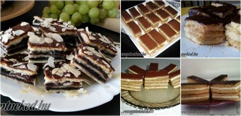 Különböző zserbó variációk