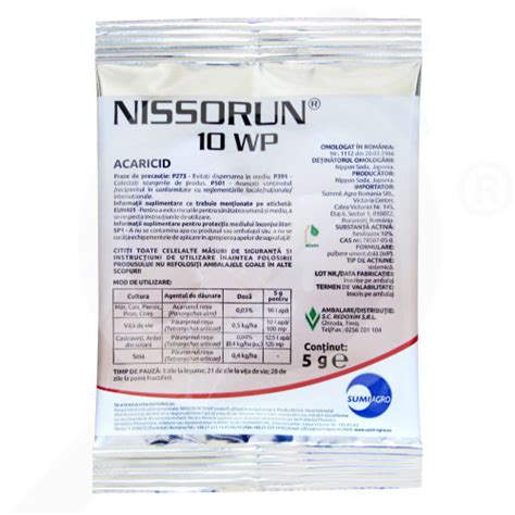 Nissorun 10 WP csomagolás