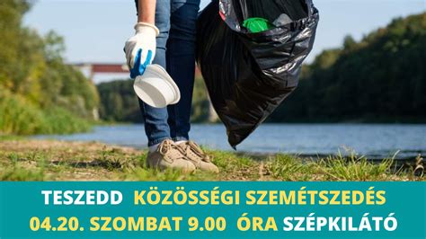 közösségi szemétszedési akció
