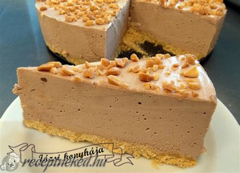 Nutellás sajttorta magas habbal