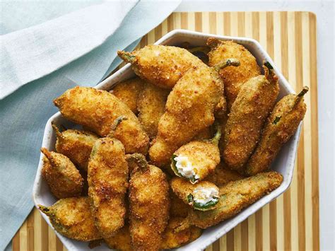 ropogós, sült jalapeno poppers
