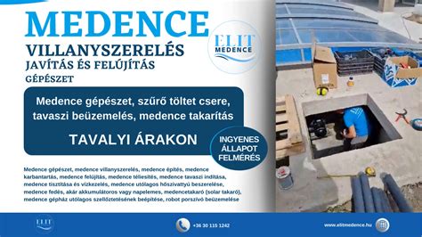 Medence falazatának építési fázisai