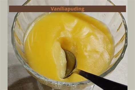 vaníliapuding elkészítése