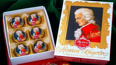 eredeti salzburgi Mozart-golyó csomagolása