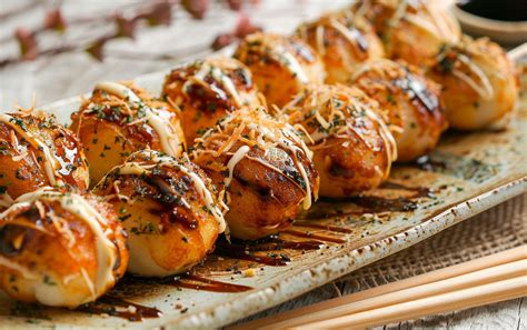 Takoyaki készítés