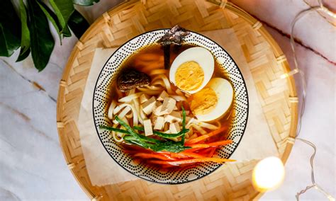 Udon tésztaleves