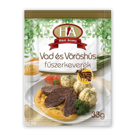 Vadhús fűszerkeverék alapanyagok
