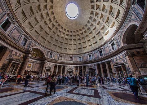 A Pantheon kupolája belülről