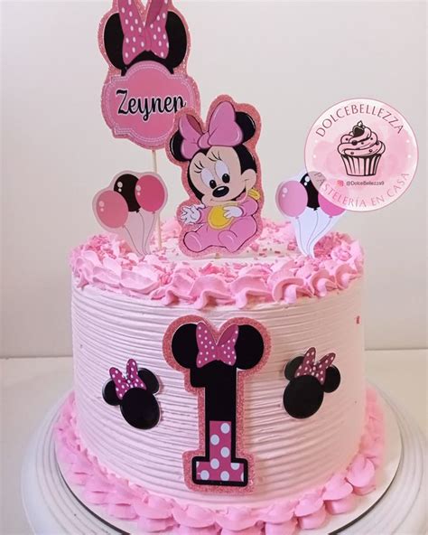 Minnie egér torta 1 éves szülinapra