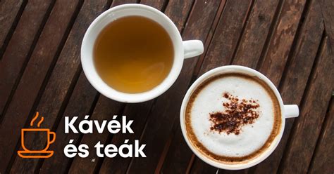 Kávék és italok
