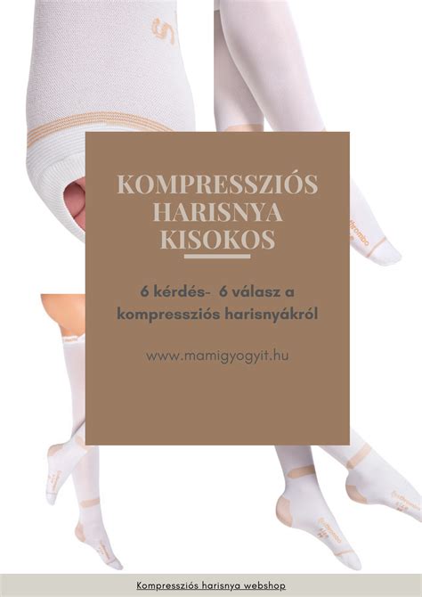 Kompressziós harisnya viselése