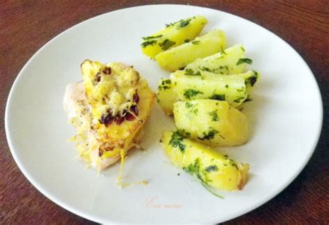 csirkemell curry ananásszal