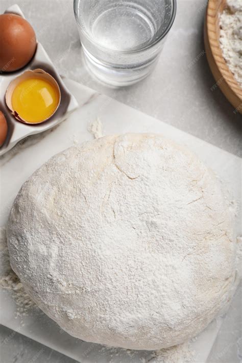 Linzer dough ingredient flat lay