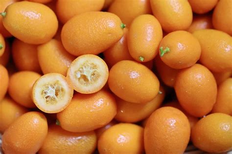 Kandírozott kumquat szeletek