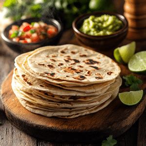 frissen sült tortilla