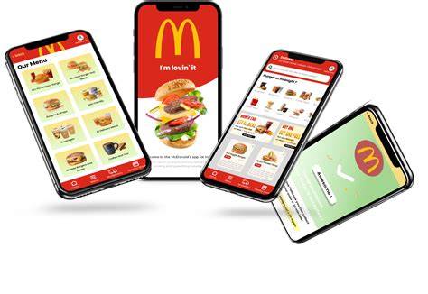 Modern online rendelési felület mobiltelefonon