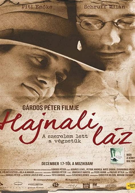 Hajnali láz könyvborító