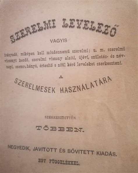 Szerelmi levelezés