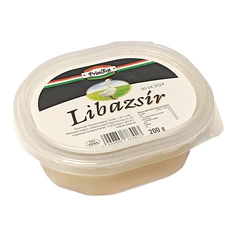 Olvasztott libazsír