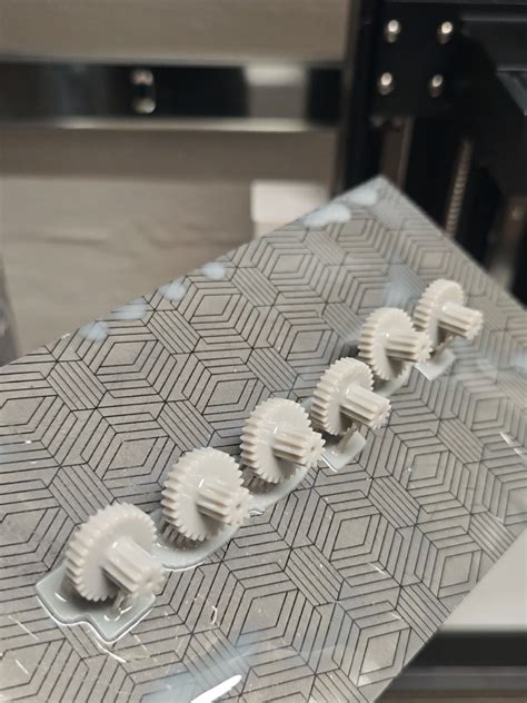 3D nyomtatott grill alkatrészek