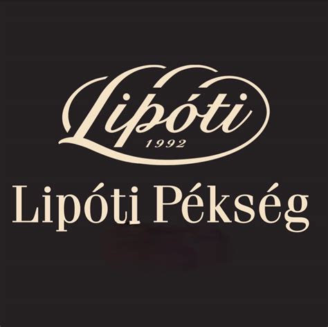 A Lipóti Pékség logója és péksütemények