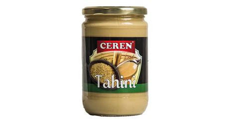 tahini paszta üvegben
