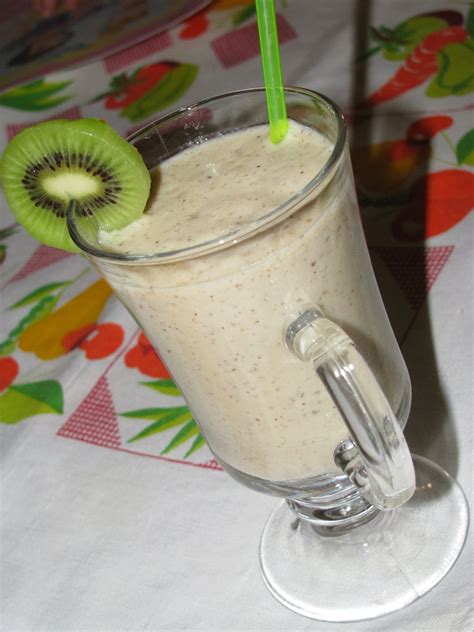 Kivi, banán és kefir turmix hozzávalók