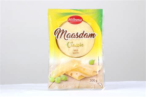 Maasdam sajt lyukakkal