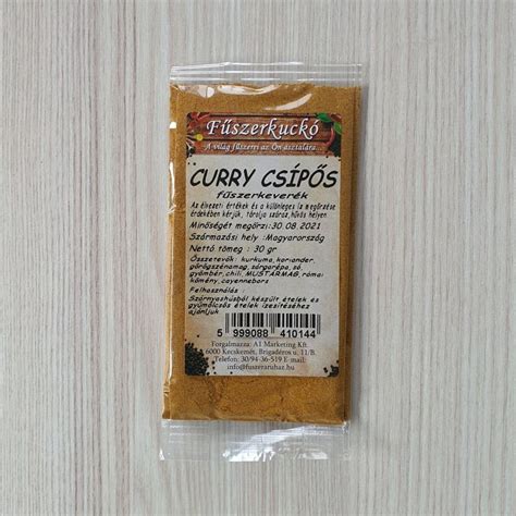 curry por és fűszerek keveréke