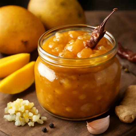 Mangó chutney és fűszerek